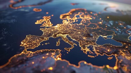 Digital mapping of the eu network for enhanced data and business exchange across western europe