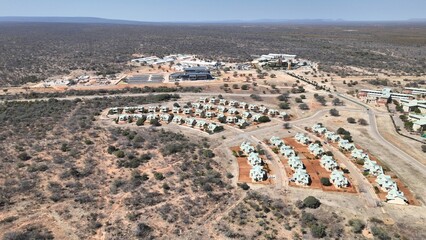 Obraz premium Botswana International University of Science & Technology (BIUST) campus in Palapye, Botswana, Africa