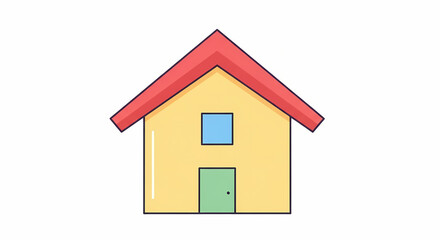 Obraz premium wooden toy house