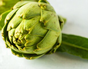Fototapeta premium Fresh artichoke head (1)