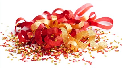 Joyful and vibrant celebration a festive scene with colorful decorations and upbeat vibes