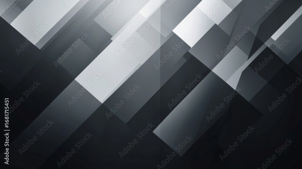 Poster creating a clean and sharp modern geometric background for digital art studio environment graphic de
