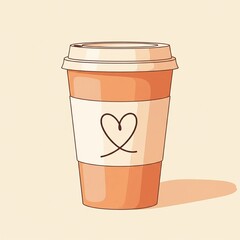 cup of coffee with milk