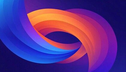 Abstract fluid shapes