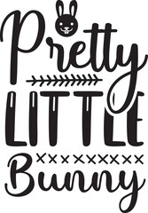 Pretty Little Bunny SVG Design