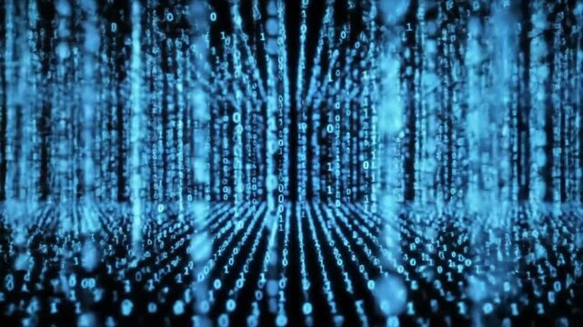 binary code background
