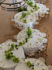 table setting for a wedding