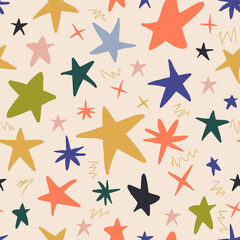 seamless star pattern