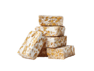 Tempeh isolated on transparent White background png