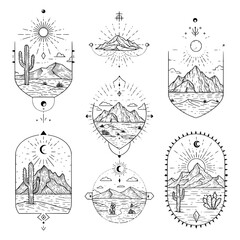 Nature and Geometric Designs