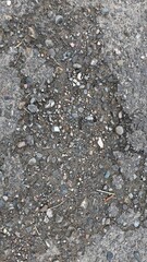  Cracked asphalt ground