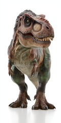 Realistic tyrannosaurus rex model with sharp teeth and scaly skin