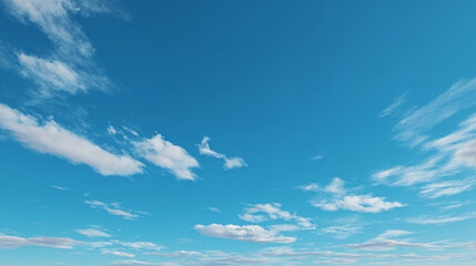 Bright Sky with Horizon Cloud Layer