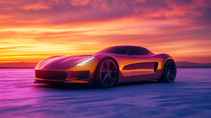 Naklejka premium car, auto, automobile, vehicle, transport, speed, sport, sports, fast, luxury, race, wheel, sportscar, road, wheels