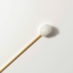 cotton swabs close up.
