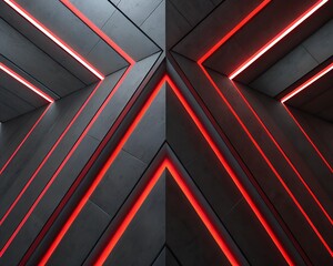 Obraz premium red wallpaper.Dark red grunge texture wallpaper background with distressed abstract artistic patterns, bold gradient tones, and stylish decorative modern wallpaper designs.