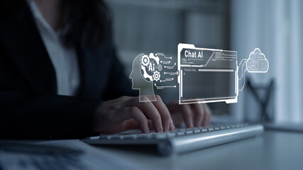 AI chatbot using prompt engineering and LLM deep learning delivers explainable generative AI for...