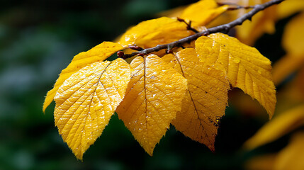 Autumn vibes with warm colors, fallen leaves, and serene outdoor moments in an artistic fashion scene