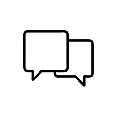 Fototapeta premium speech bubble icon, containing Text Message. Chat message symbol, Chat speech bubble, Social media message icon for app or website vector illustration