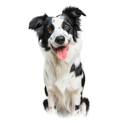 Happy Border Collie dog