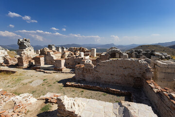 The ancient city of Sagalassos, a historical place in the city of Burdur.