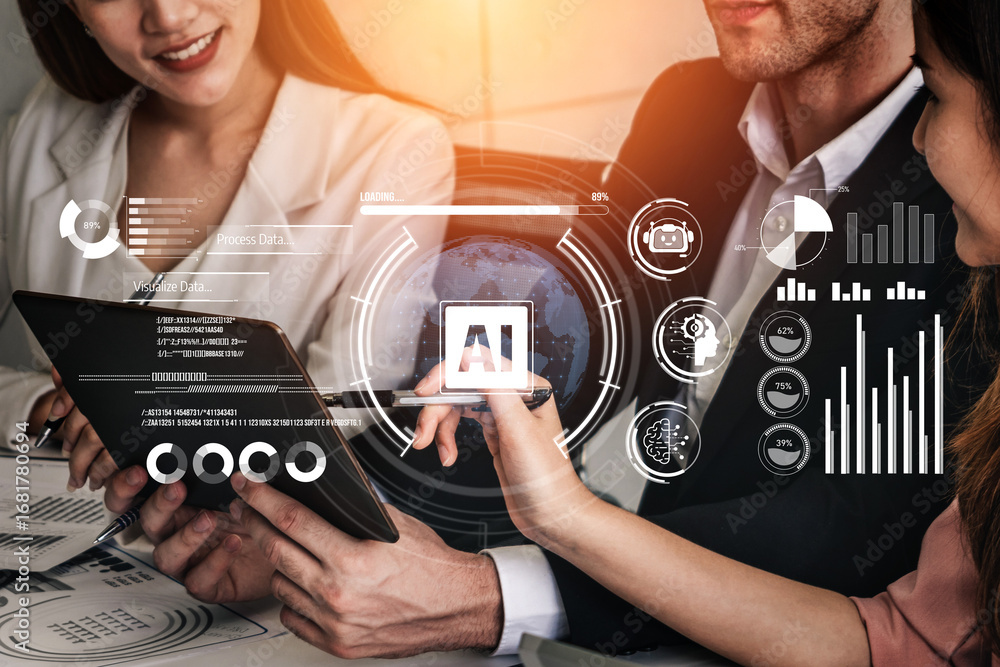 Poster ai assistant with llm, big data, machine learning, and generative ai powers prompt engineering and s