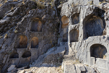 The ancient city of Sagalassos, a historical place in the city of Burdur.