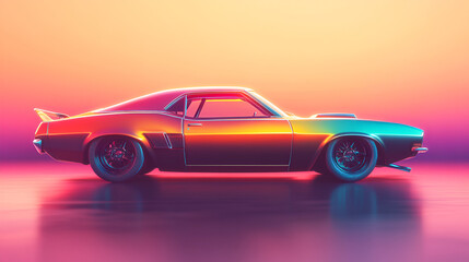 Obraz premium car, auto, automobile, vehicle, transport, speed, sport, sports, fast, luxury, race, wheel, sportscar, road, wheels