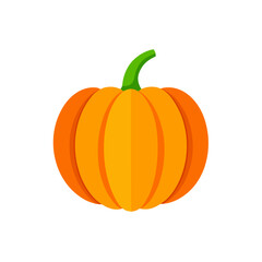 this is a close up  studio shot of a ripe pumpkin 