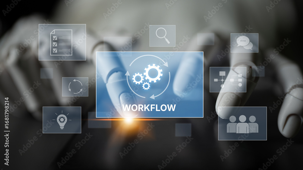 Aufkleber ai streamlines business workflows by automating repetitive tasks, enhancing team coordination, and o