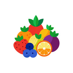 this vibrant image showcases a colorful assortment