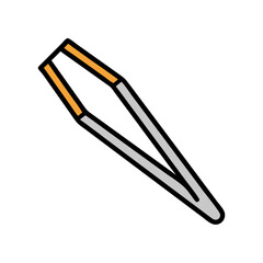 vector illustration of a pencil