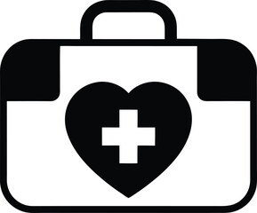 Heart Medical Kit Icon