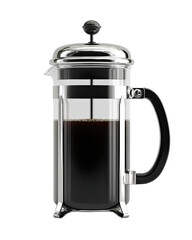 Obraz premium Glass coffee french press