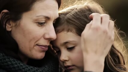 A Mother's Embrace A Moment of Love & Comfort