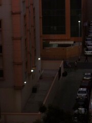 time lapse of traffic at night