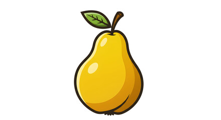 A stylized pear icon