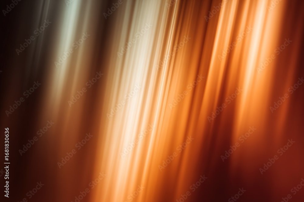 Poster colorful abstract pattern of light and shadow with warm tones in a dynamic flow