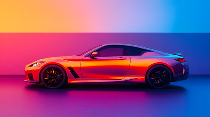 Dream car, supercar, speed in the veins