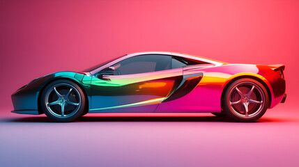 Dream car, supercar, speed in the veins