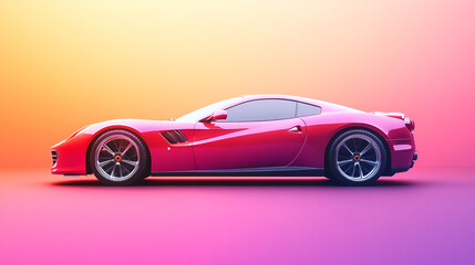 Dream car, supercar, speed in the veins