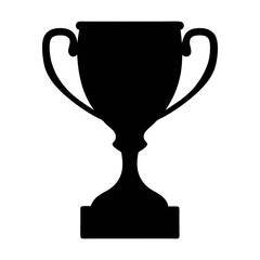 Download vector trophy icon silhouette, award trophy clip art, victory trophy, championship trophy, prize