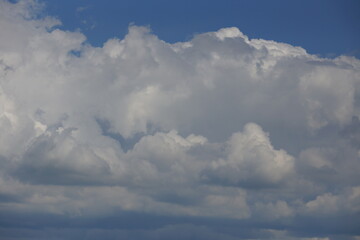 blue sky with clouds