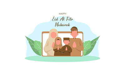 vector illustration of a shopping bag  eidul ul fiter 