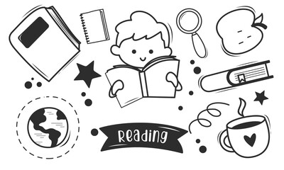 set of vector icons for halloween