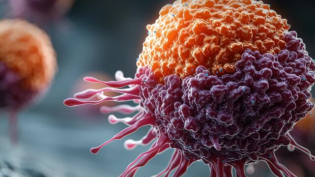 Immune cell T cell antigen receptor activation synapse microvilli membrane biology microscopy micrograph lymphocyte defense immunology