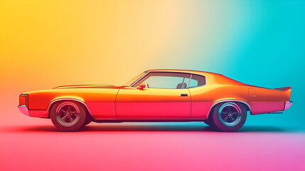 Dream car, supercar, speed in the veins