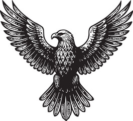 Fototapeta premium American Eagle army logo