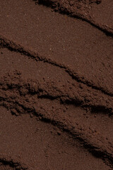 macro texture of cosmetics, powder