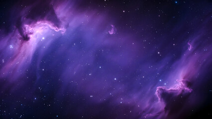 A stunning space nebula with vibrant colors and a mesmerizing array of stars and cosmic dust clouds